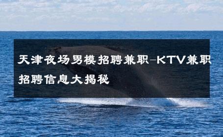 天津夜场男模招聘兼职-KTV兼职招聘信息大揭秘 