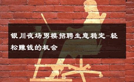 银川夜场男模招聘生意稳定-轻松赚钱的机会 