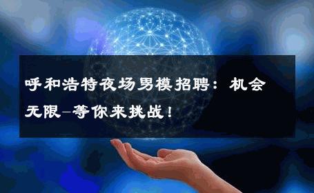 呼和浩特夜场男模招聘：机会无限-等你来挑战！ 