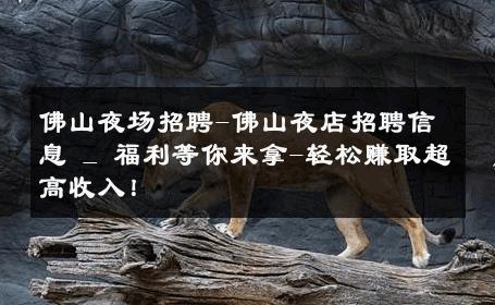 佛山夜场招聘-佛山夜店招聘信息 _ 福利等你来拿-轻松赚取超高收入！ 