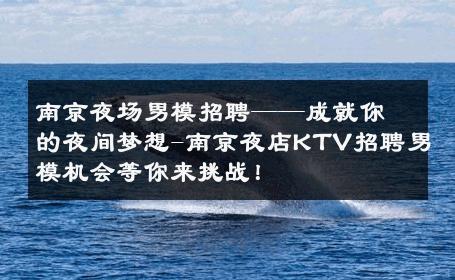 南京夜场男模招聘——成就你的夜间梦想-南京夜店KTV招聘男模机会等你来挑战！ 