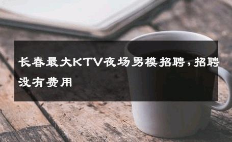长春最大KTV夜场男模招聘,招聘没有费用 