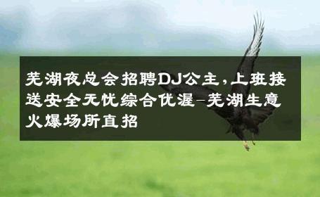芜湖夜总会招聘DJ公主,上班接送安全无忧综合优渥-芜湖生意火爆场所直招