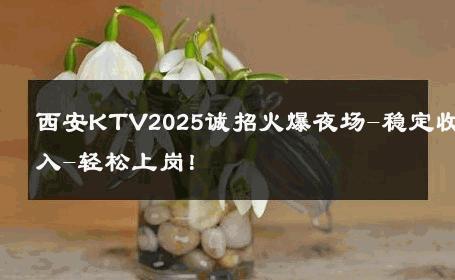西安KTV2025诚招火爆夜场-稳定收入-轻松上岗！ 