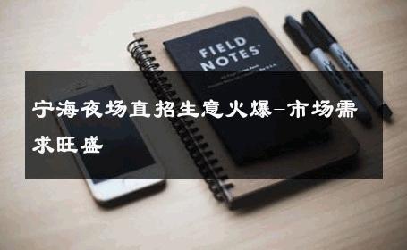 宁海夜场直招生意火爆-市场需求旺盛 