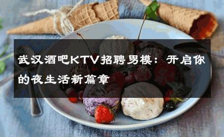 武汉酒吧KTV招聘男模：开启你的夜生活新篇章 